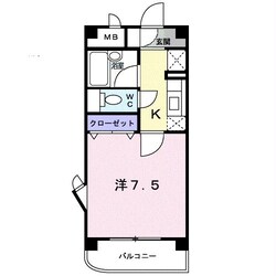 椎迫入口 徒歩2分 4階の物件間取画像